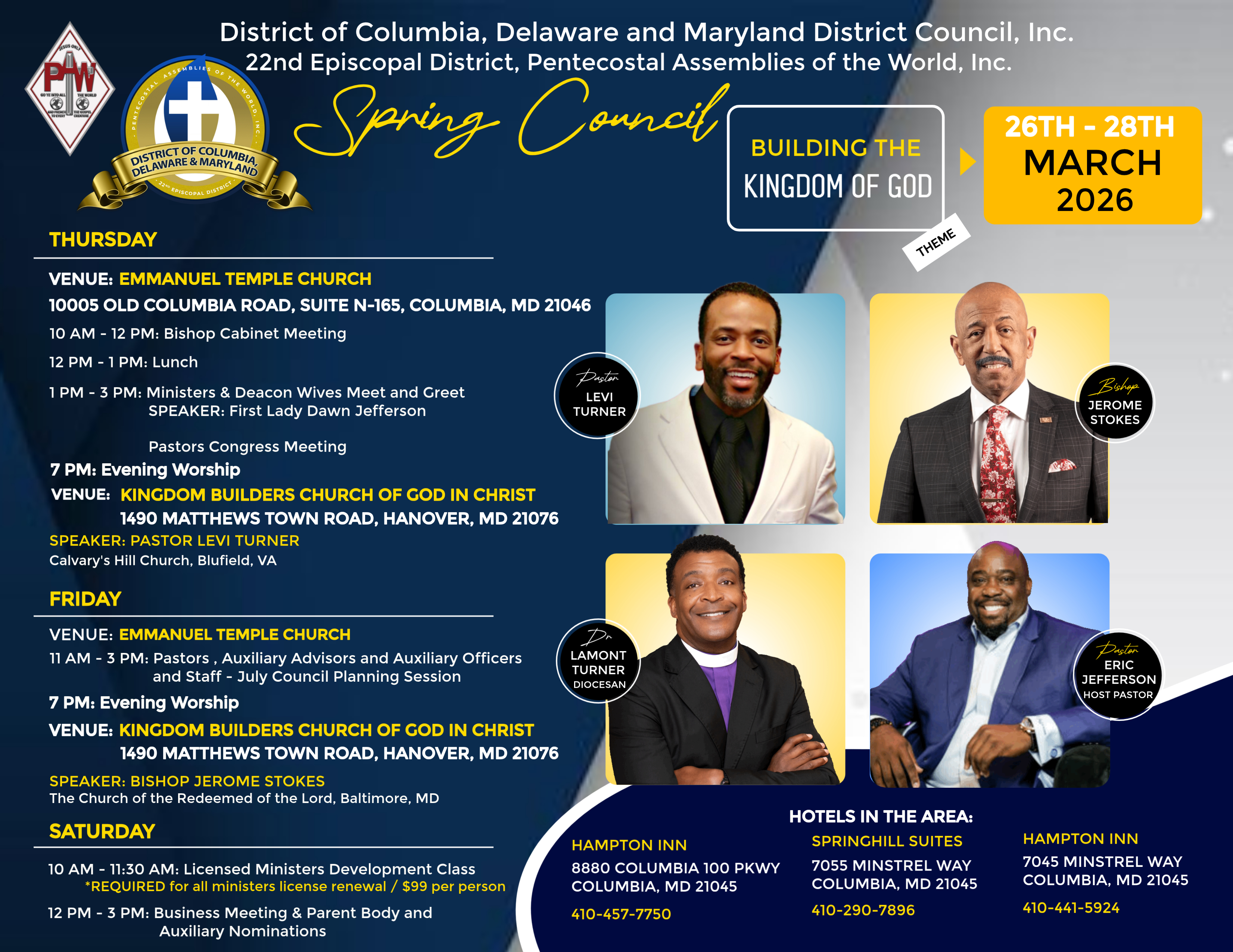 Spring Council Flyer